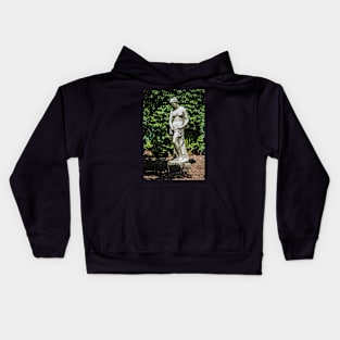 Old Statue Kids Hoodie